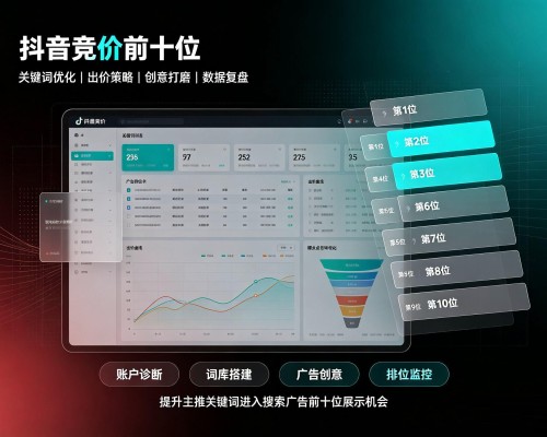 平桂抖音搜索竞价