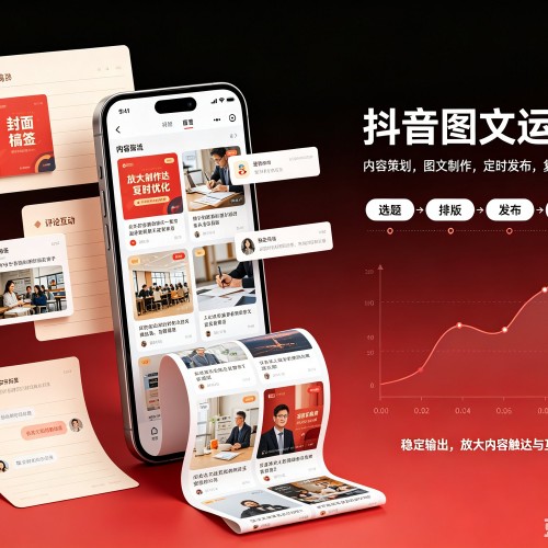 平桂抖音图文代运营服务